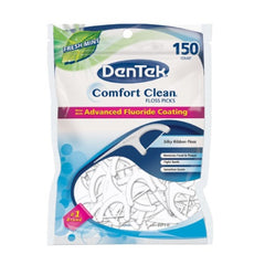 DenTek Comfort Clean Floss Picks 150 per package, Pack of 4