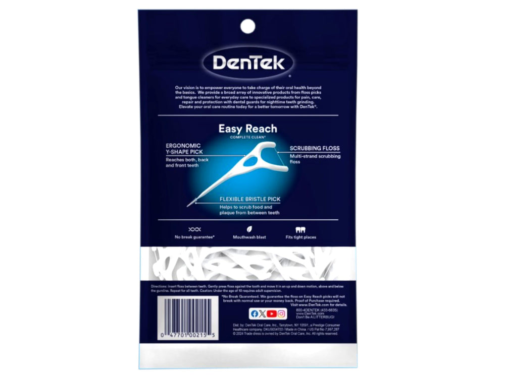 Floss pick with tongue scraper and scaling tool
