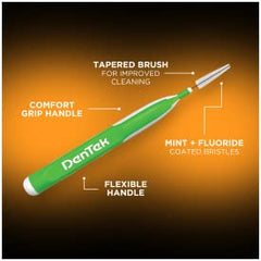 Interdental cleaner tip designed for extra tight spaces