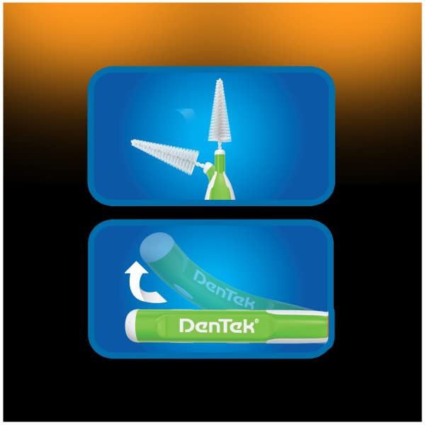 Pack of three 16-count DenTek Easy Brush cleaners