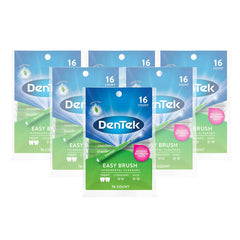 DenTek Easy Brush Interdental Cleaners mint flavor packaging
