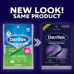 Interdental cleaner inserted between teeth