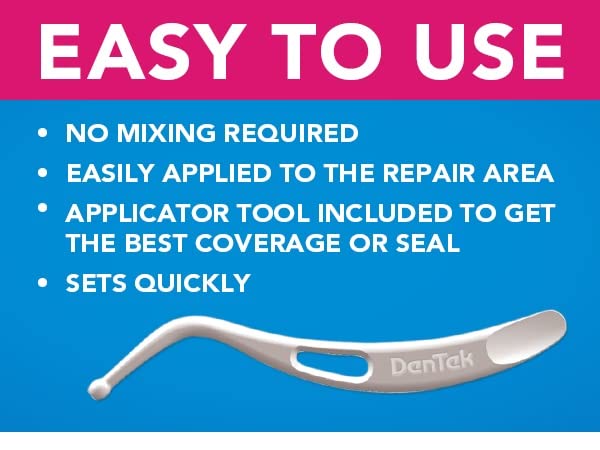 Temporary tooth filling material product shot