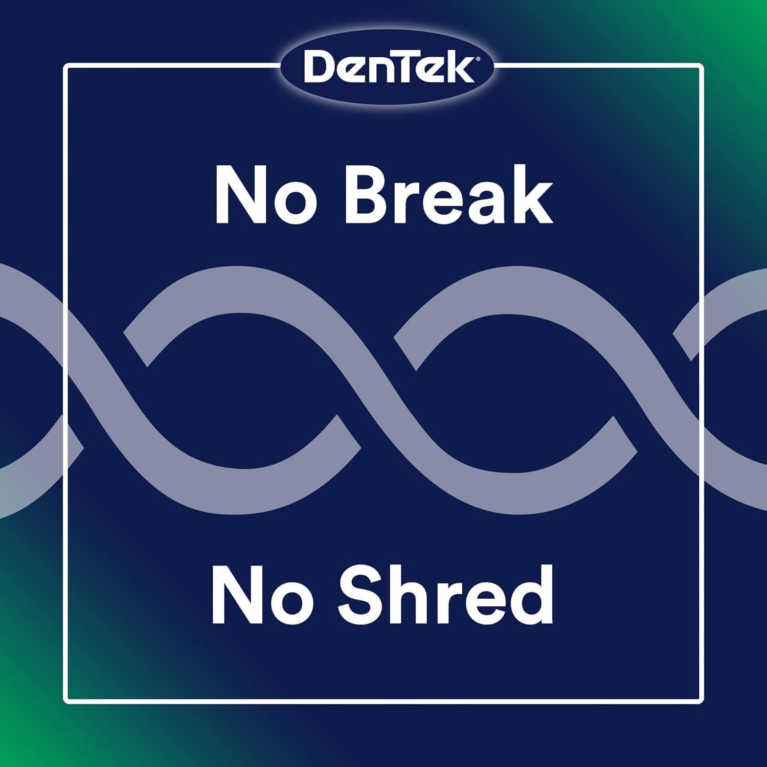 No-break floss guarantee symbol on packaging