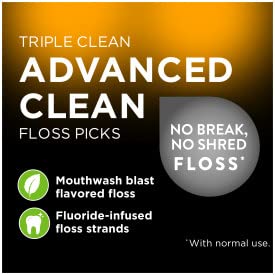 Ergonomic floss pick handle for easy grip