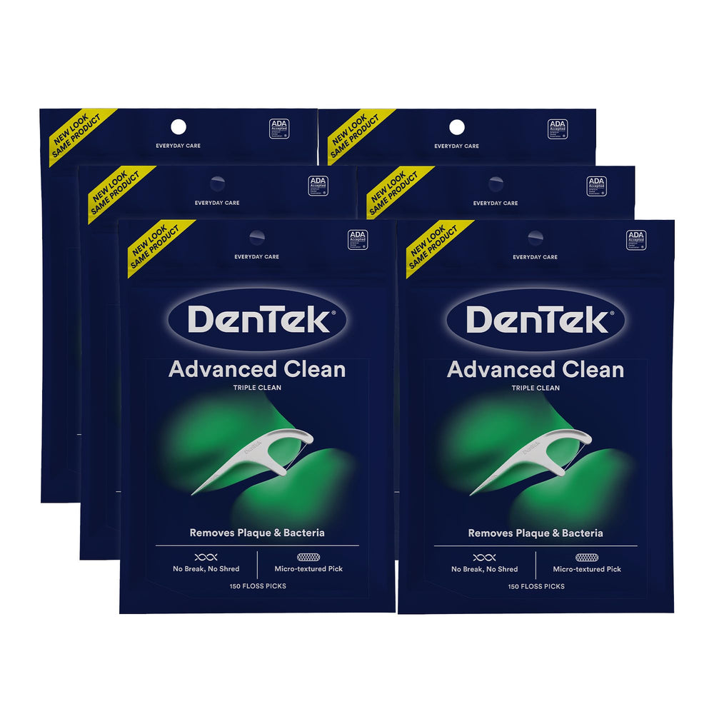DenTek triple clean floss picks 6-pack 150-count collection