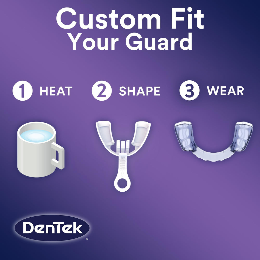 Graphic illustrating 6 months of protection with DenTek Ultimate Guard