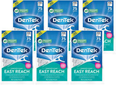 Box of DenTek Complete Clean Easy Reach floss picks (Pack of 6)