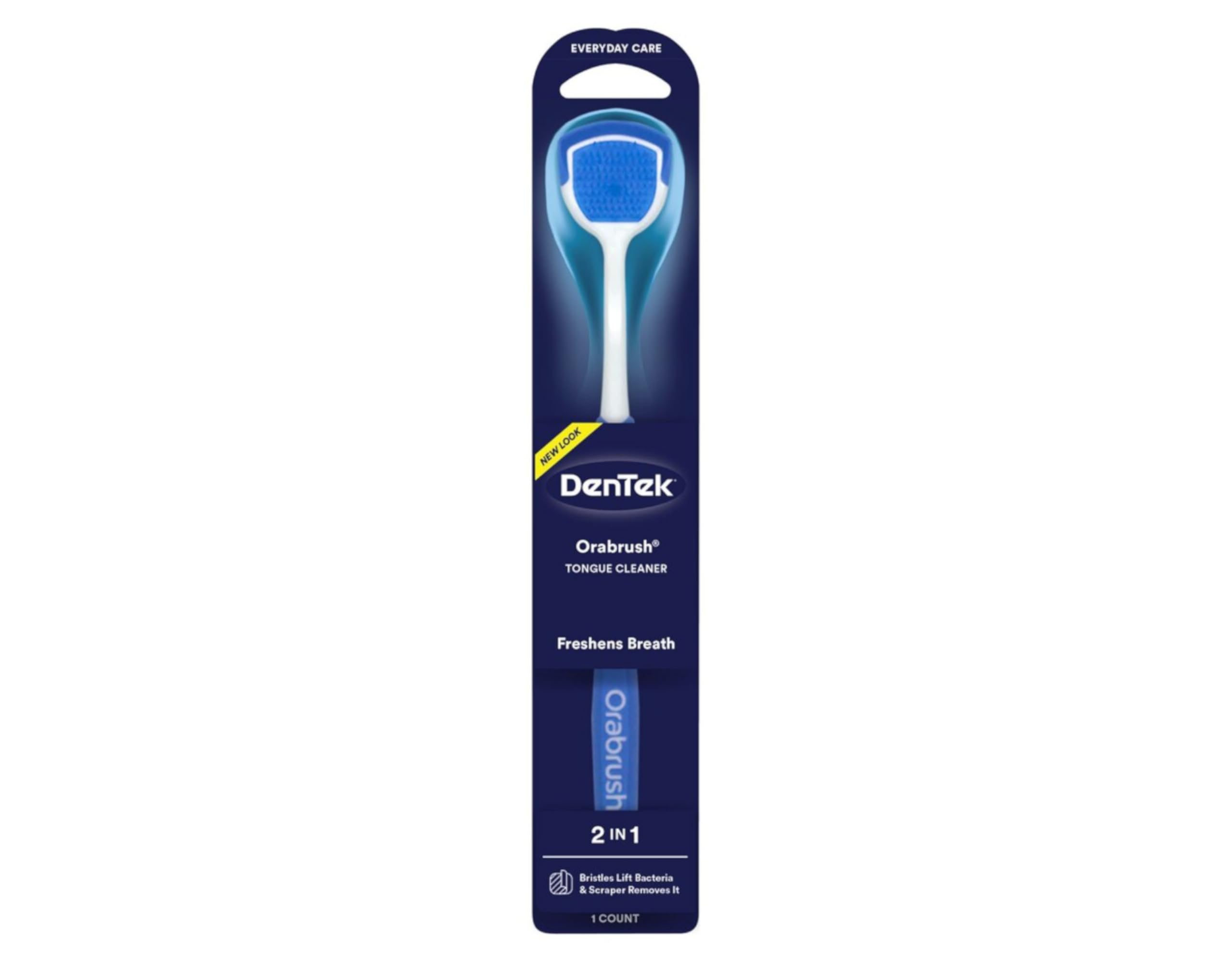 Ultra-soft micro-pointed bristles close-up on Orabrush Tongue Cleaner