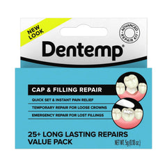 Dentemp maximum-strength lost-filling repair packaging variant