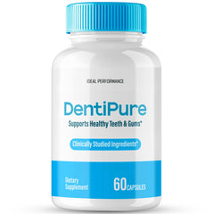 Dentipure capsules bottle front label
