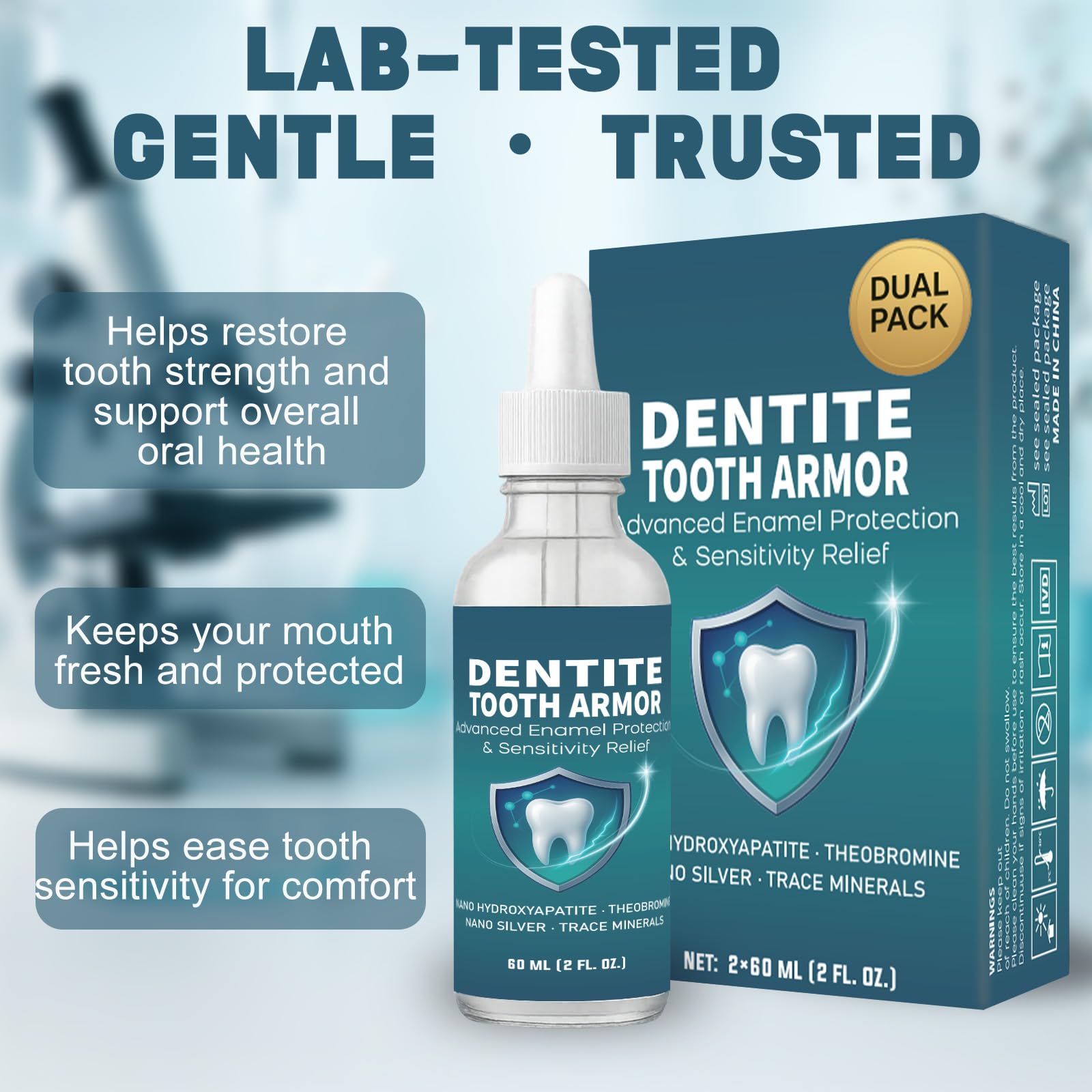 Using Dentite as part of daily oral care routine