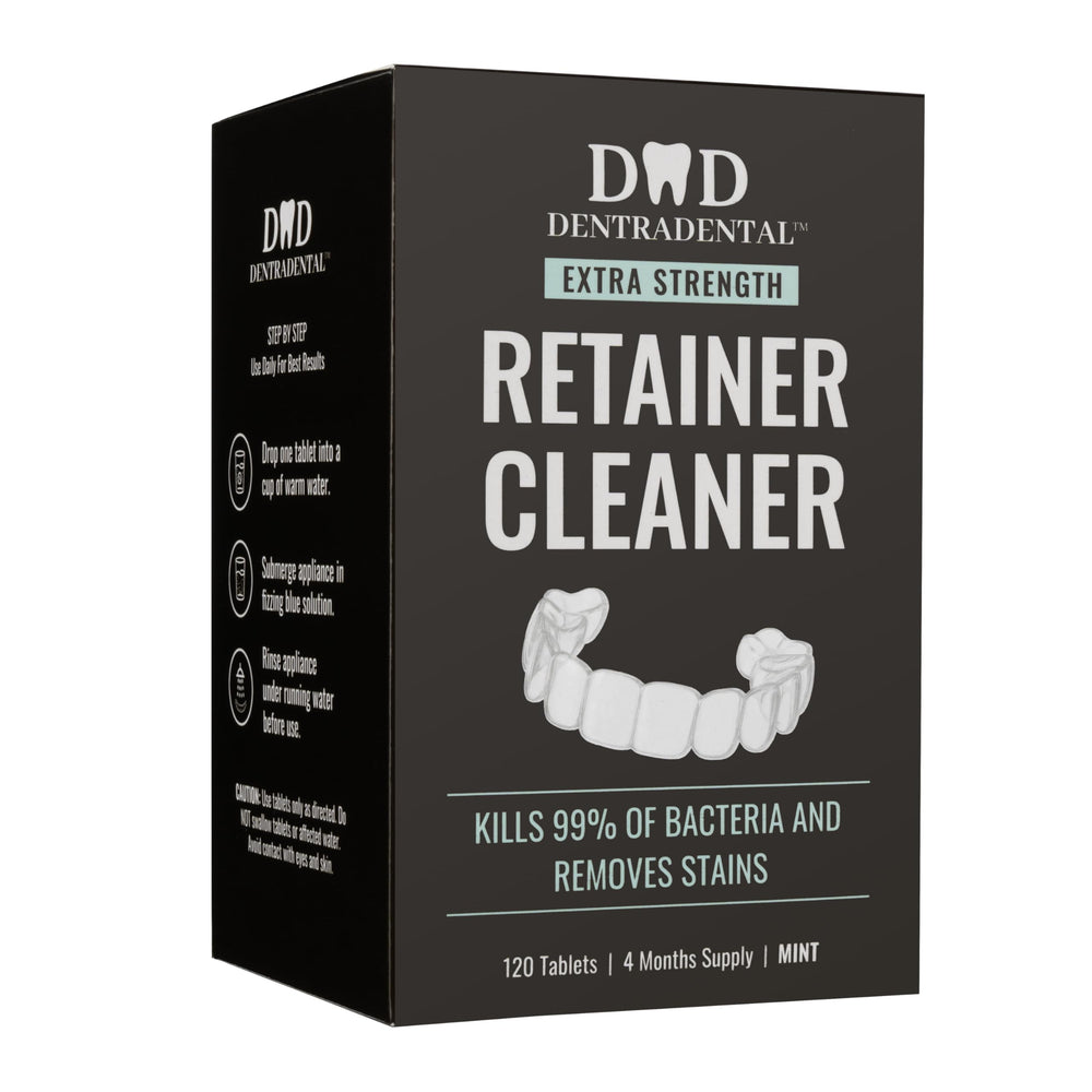 DENTRA DENTAL Cleaning Tablets packaging