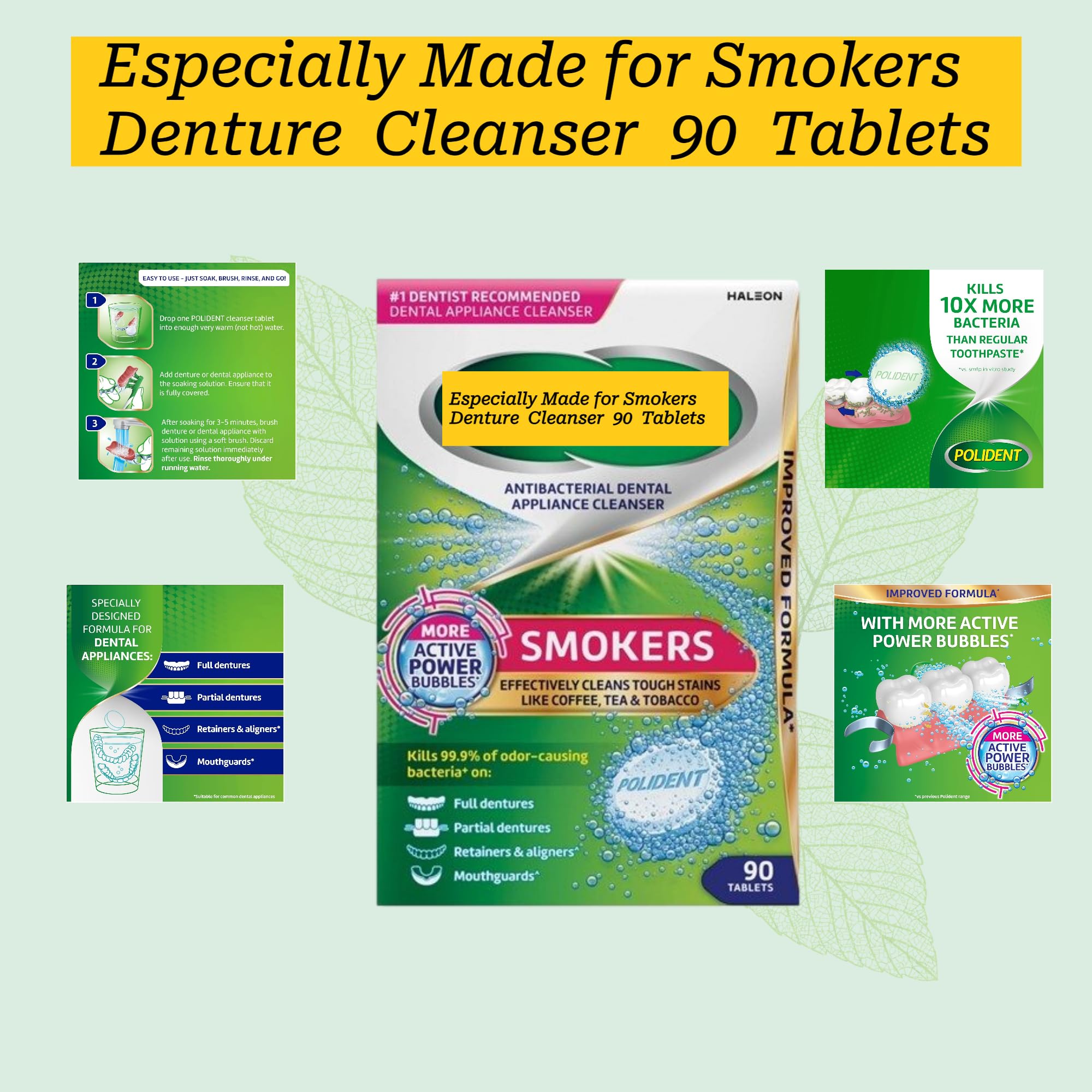 Dentu-Care Denture Box with detachable net