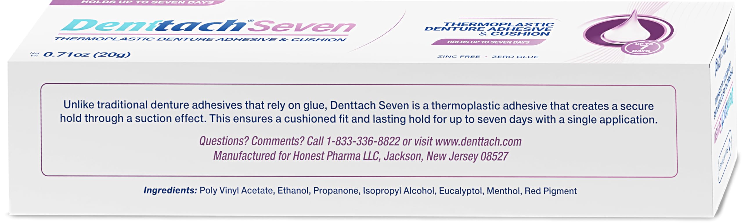Denttach 3-pack box displayed