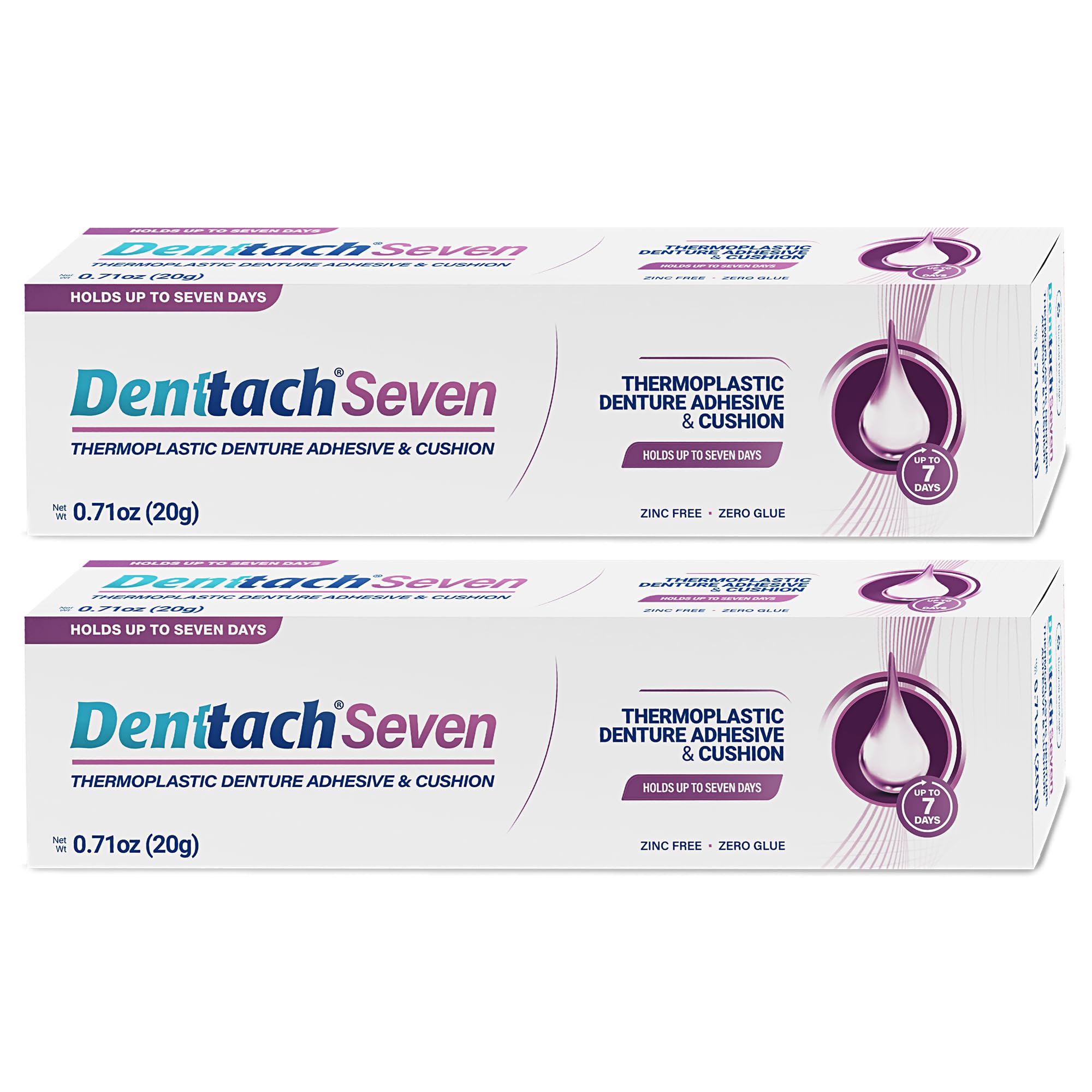 Denture Adhesive Thermoplastic pack of 2