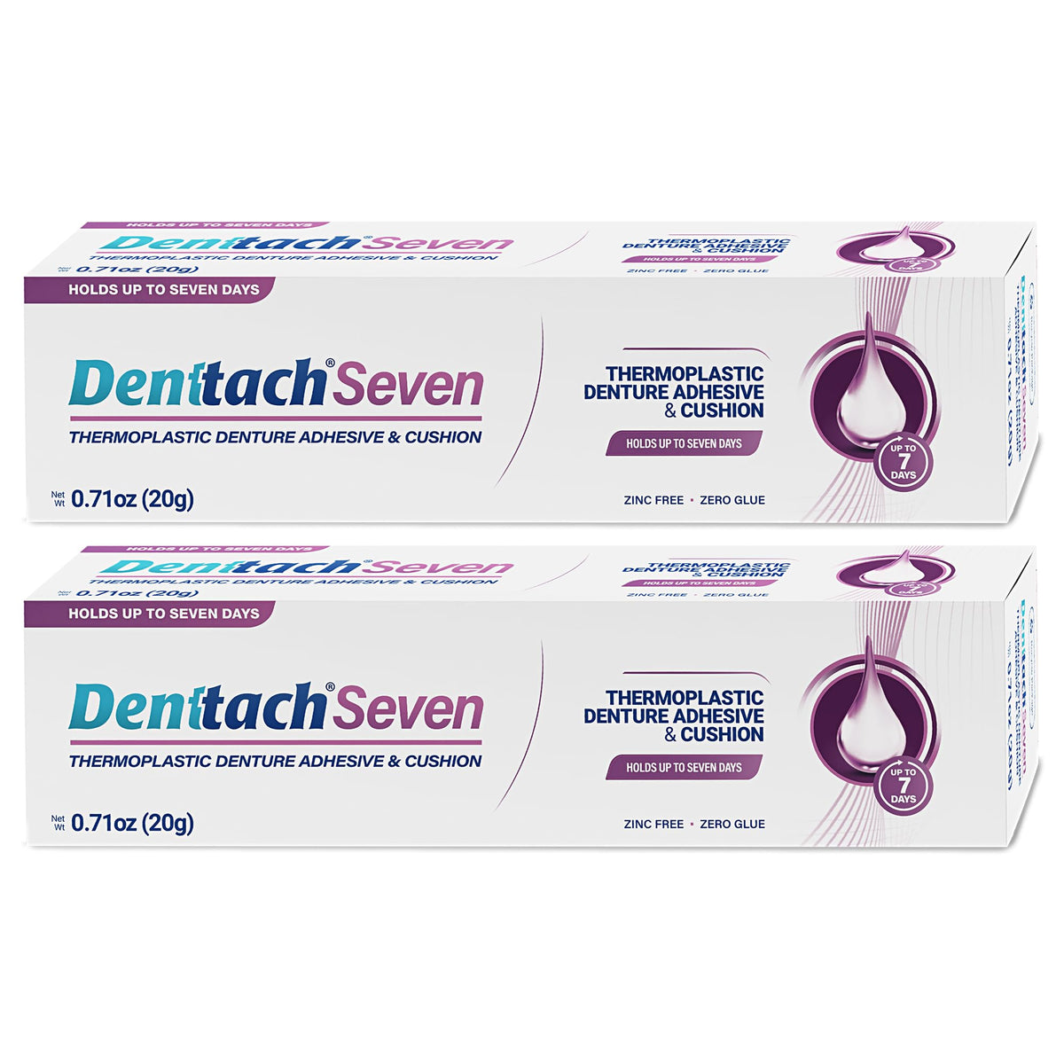Denture Adhesive Thermoplastic pack of 2