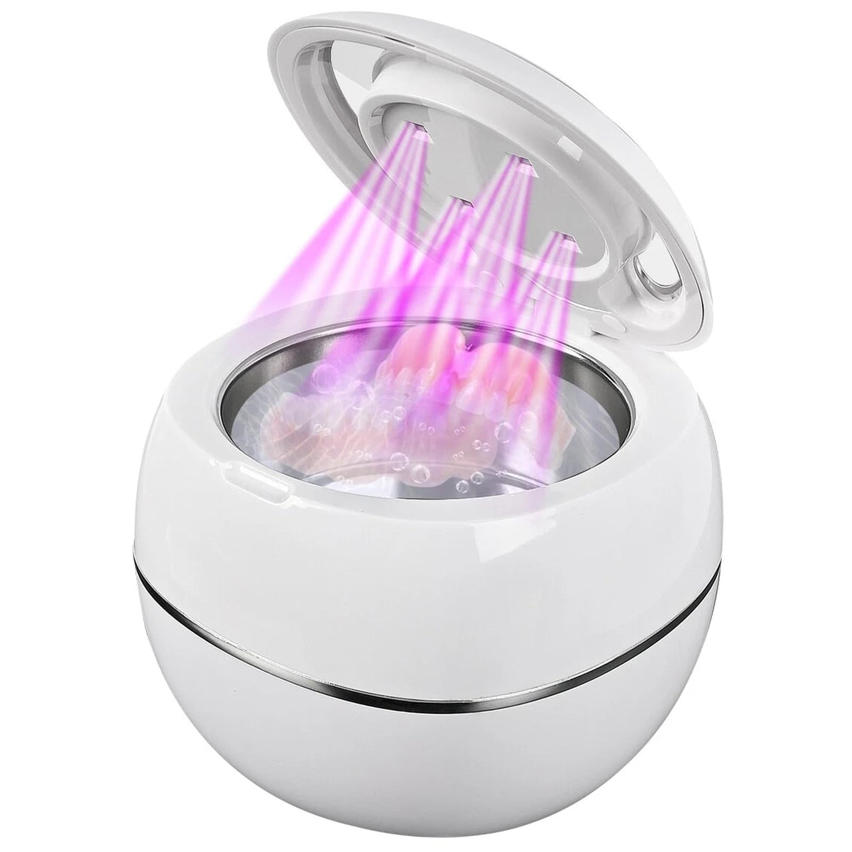 White Denture Dome unit front view