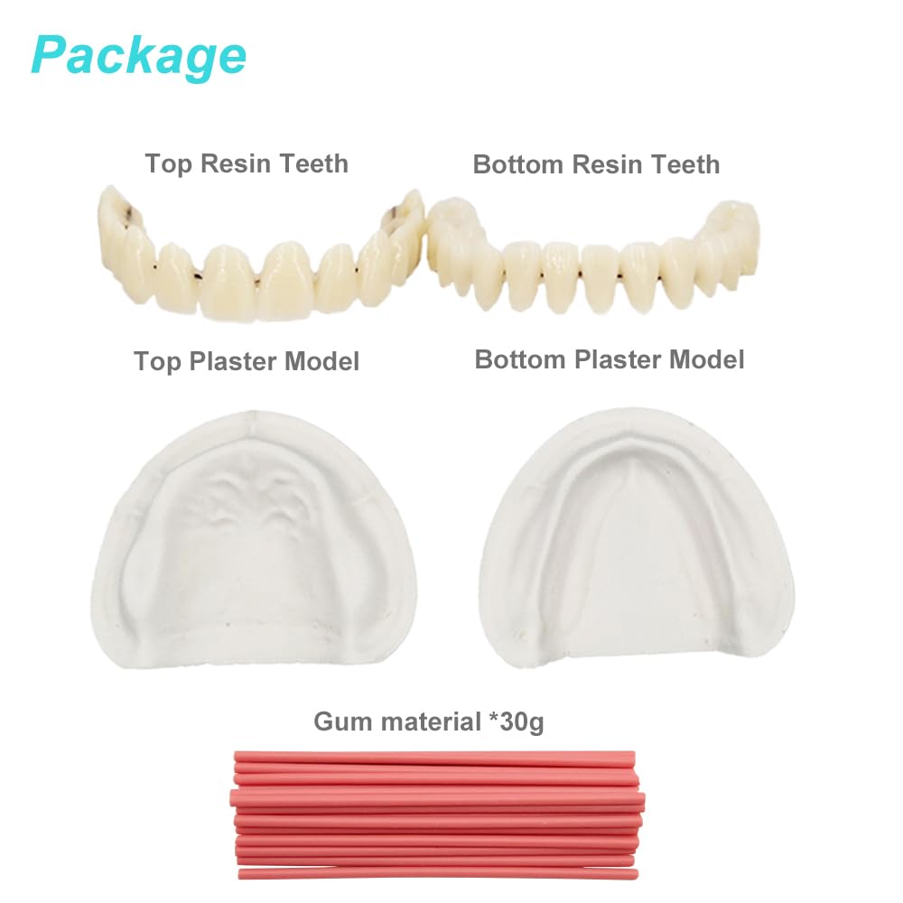 In-home denture fitting demonstration