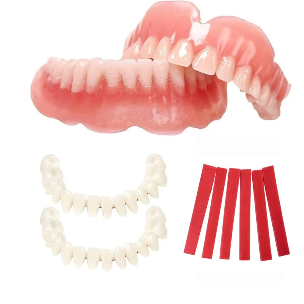 DIY Denture Kit – full set of top and bottom teeth