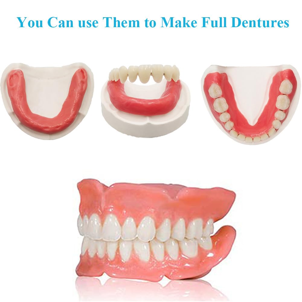 Bottom denture piece from DIY kit