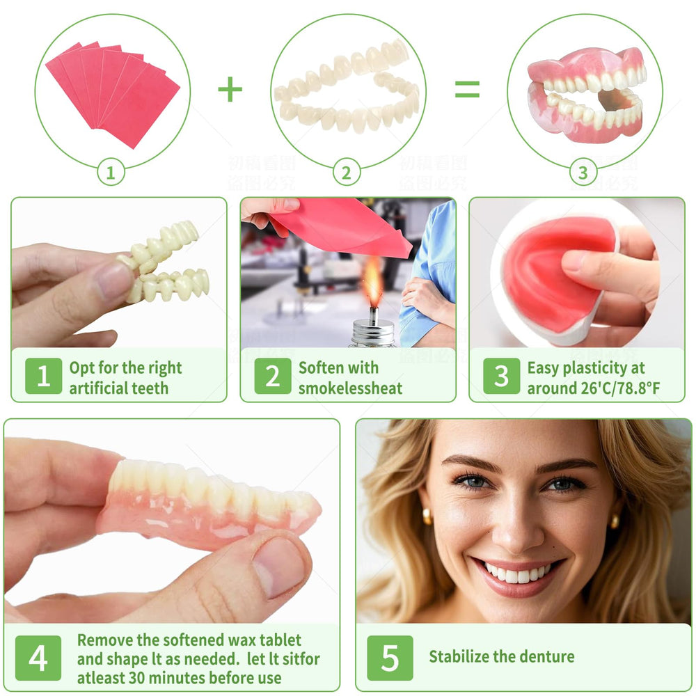 Gift-ready packaging for the DIY Denture Kit