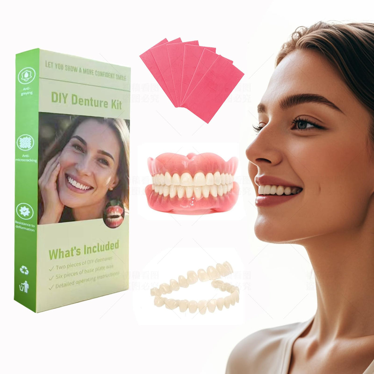 DIY Denture Kit packaging front