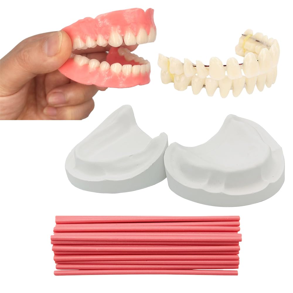 Top denture piece from DIY kit
