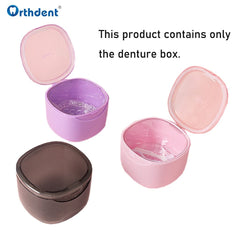 Pink denture case
