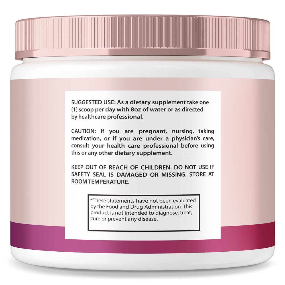 Close-up of DermaBrew Max ingredients