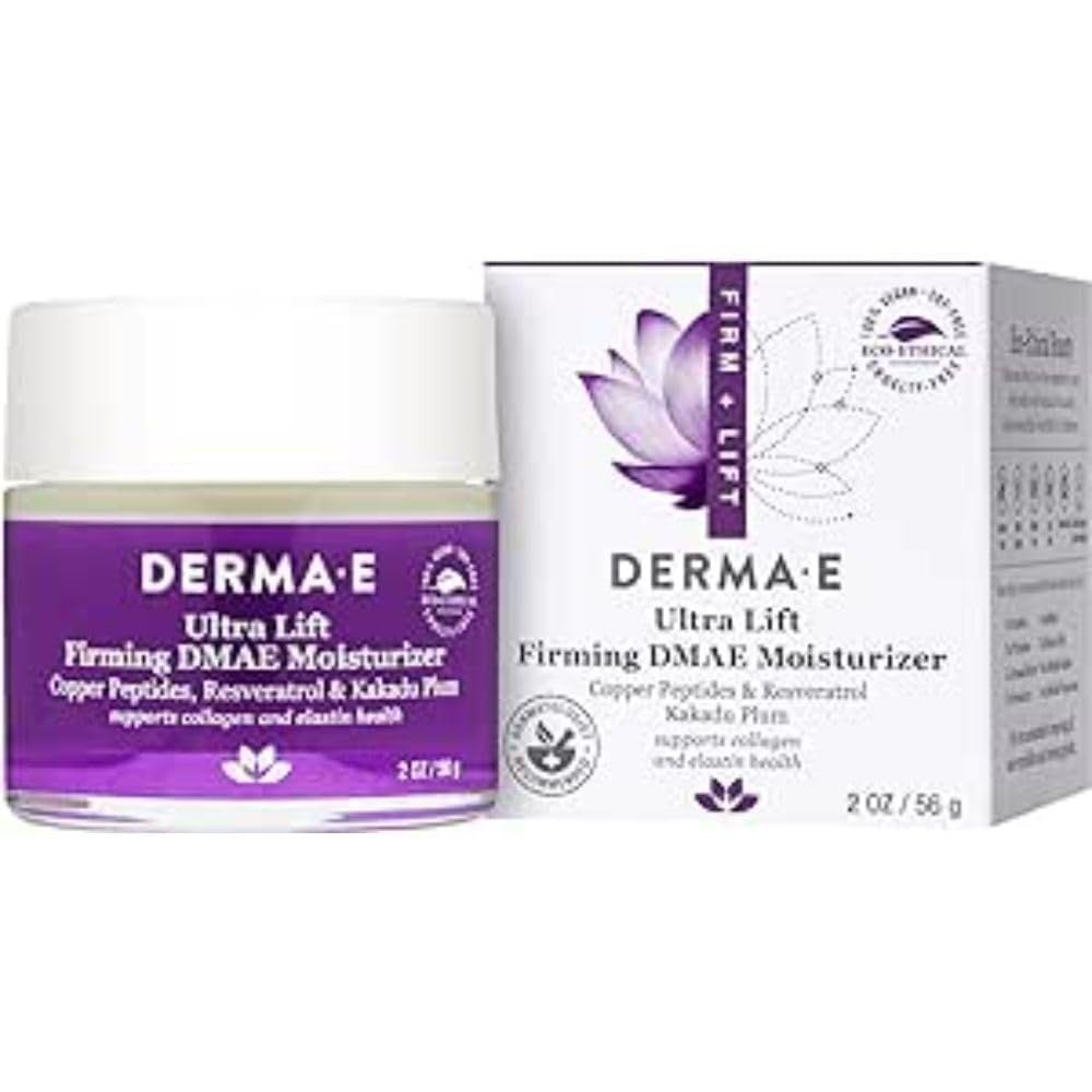DERMA-E Firm + Lift DMAE Moisturizer jar close-up