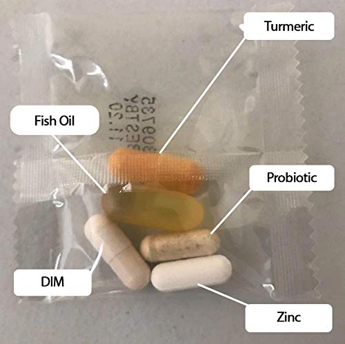 Box and pills of DrFormulas Dermtella Clear Skin Support Packs with Nexabiotic Probiotics