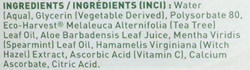 Mouthwash refreshing gums and breath with Desert Essence