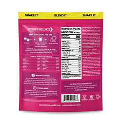 Designer Wellness Aria vanilla blossom scoop highlights convenient portion for daily protein.