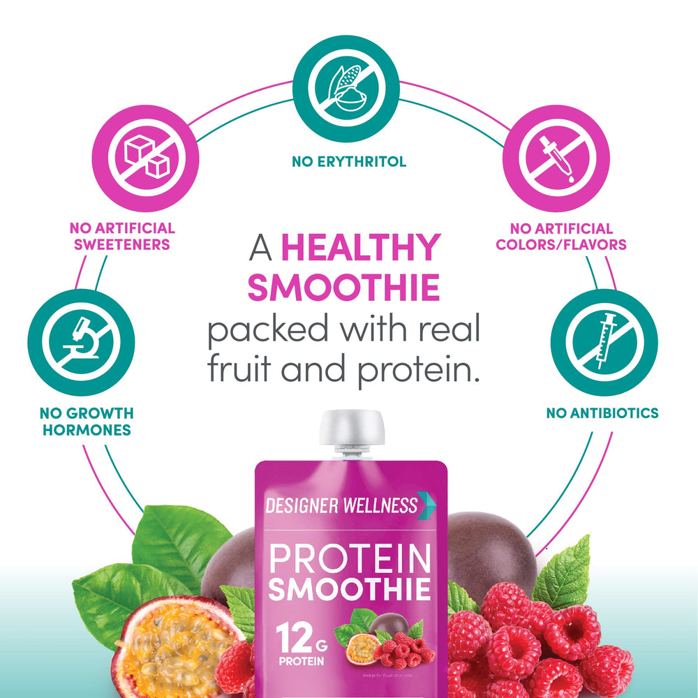 On-the-go healthy option packaging with no refrigeration needed