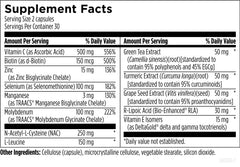Designs for Health Detox Antiox capsules for daily antioxidant intake
