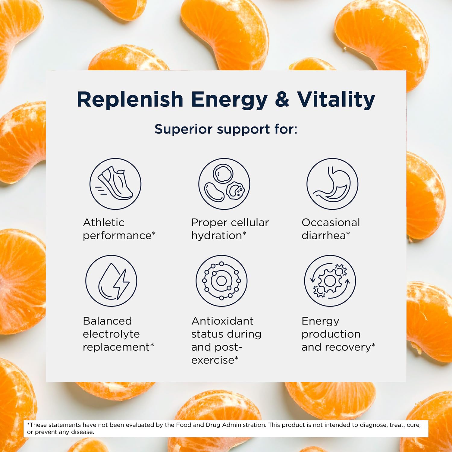 Designs for Health ElectroPure Clementine label-detail shows ingredients and nutrient emphasis for quick references