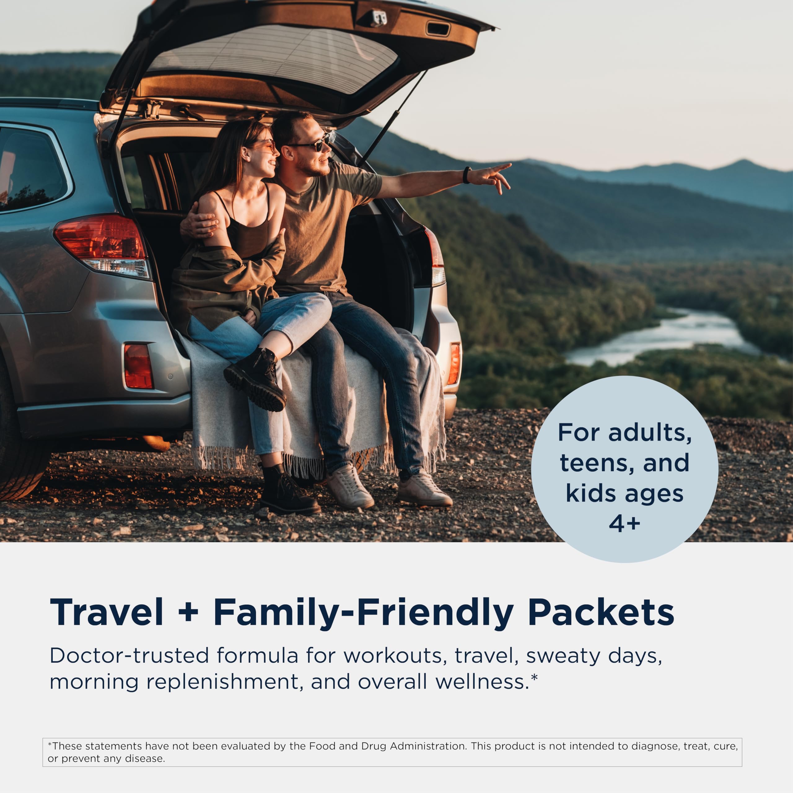 Designs for Health ElectroPure label showing stevia and monk fruit sweeteners.