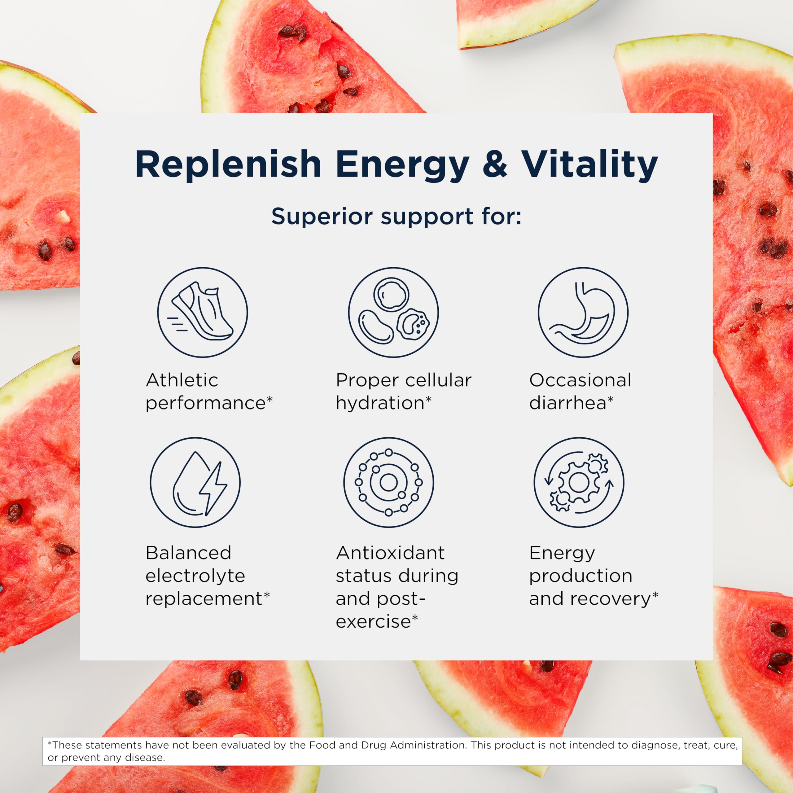 Designs for Health ElectroPure packet beside water bottle during workout, convenient hydration.