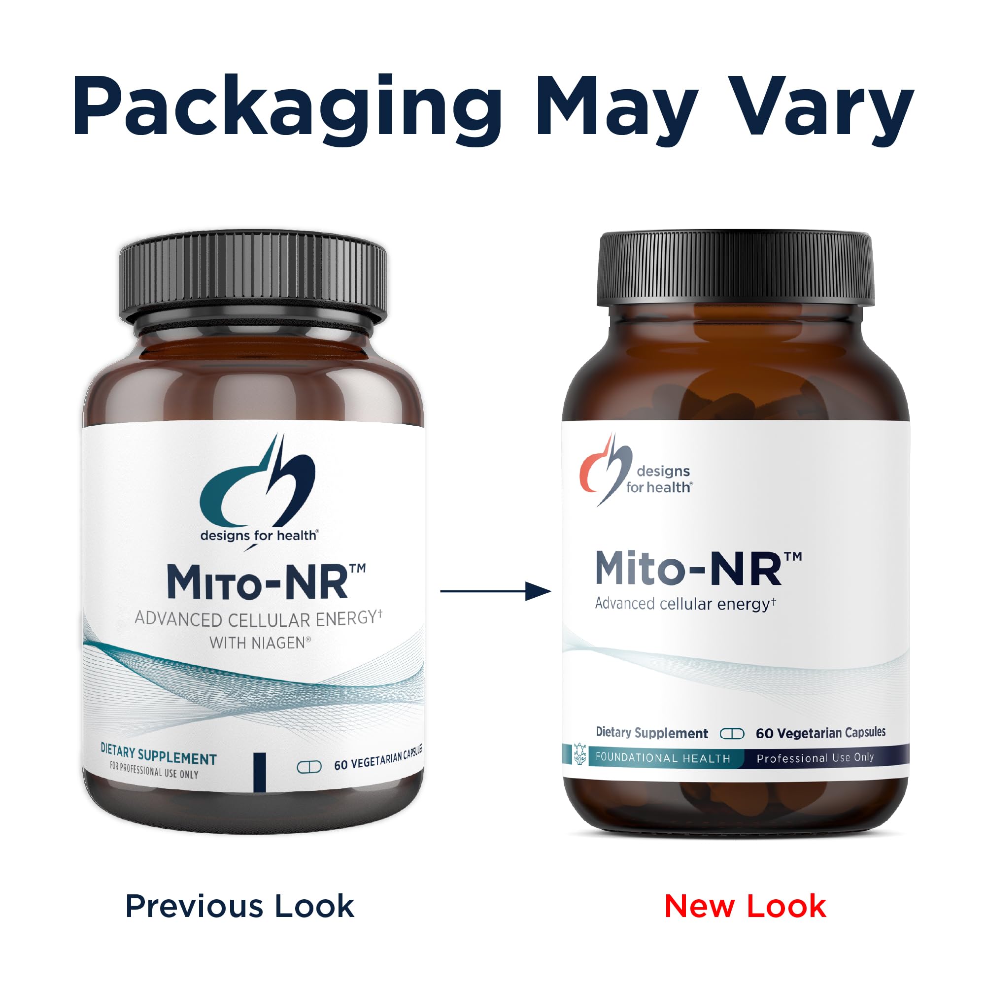 Designs for Health Mito-NR geranylgeraniol detail highlights protein synthesis support.