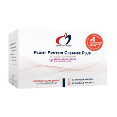 Designs for Health plant-protein-cleanse-plus-tub – protein-rich powder for vegetarian detox routines.
