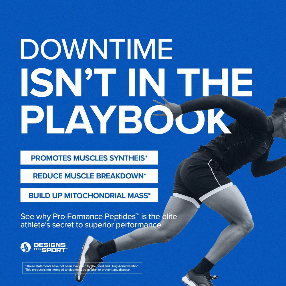 Nutritional facts panel for Pro-Formance Peptides