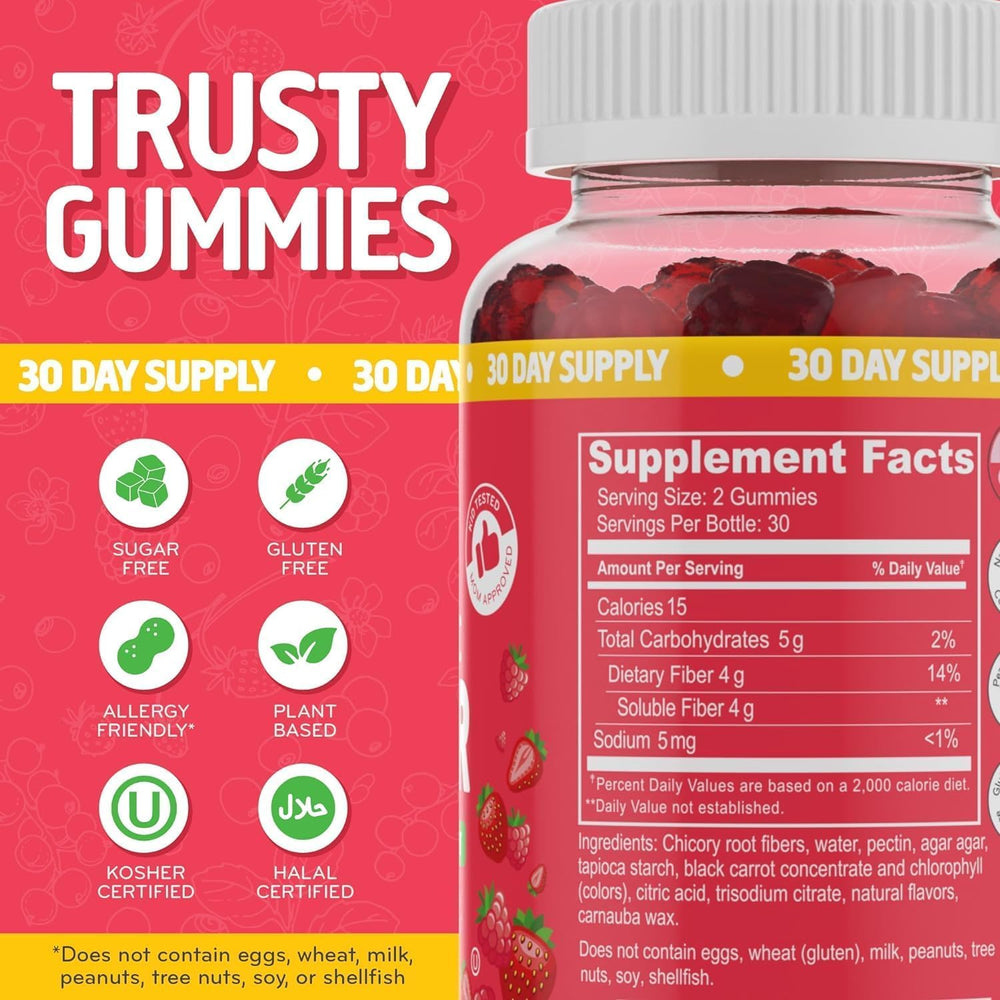 Gummies close-up highlighting glossy berry texture