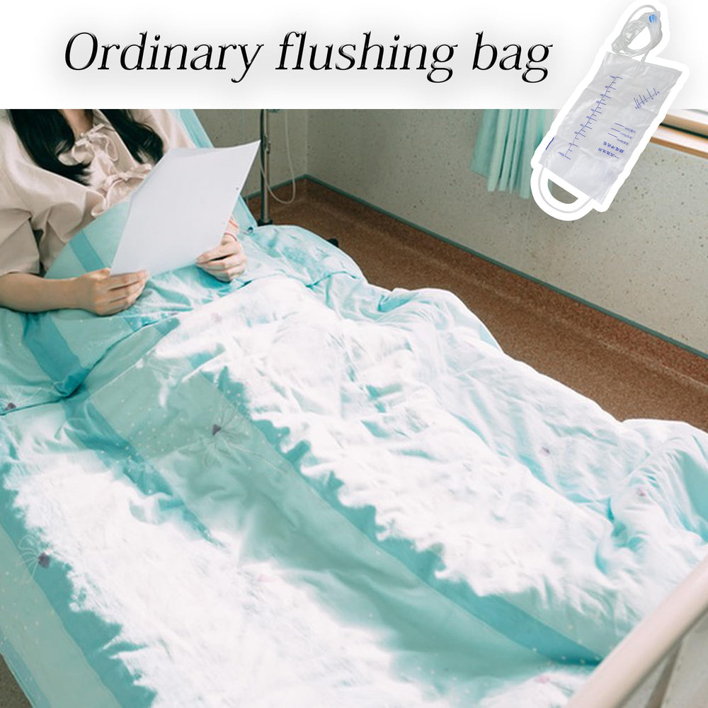 Detox bags laid out showing bag dimensions 250x150 mm