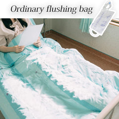 Detox bags laid out showing bag dimensions 250x150 mm