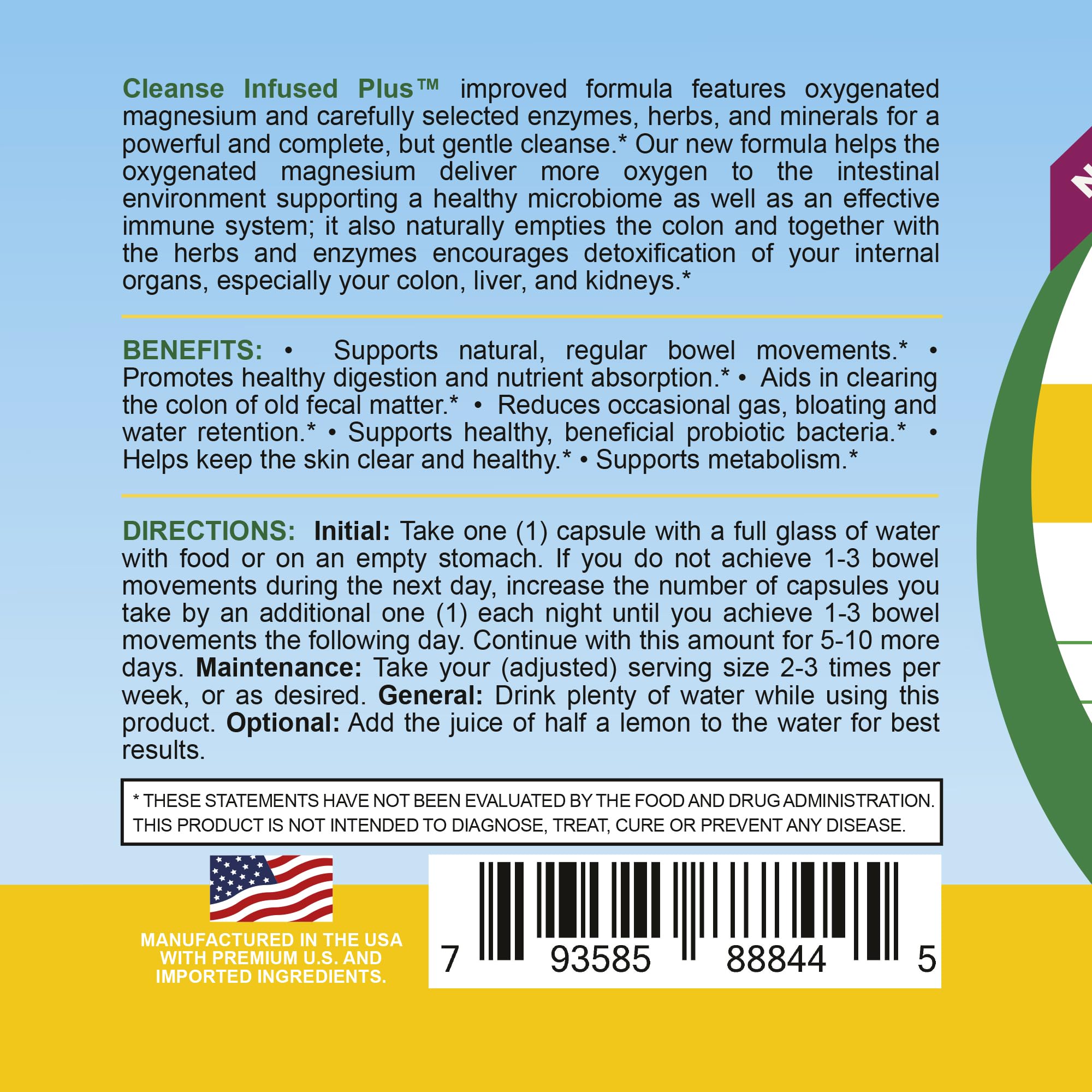 Detox support for blood liver kidneys and digestive system