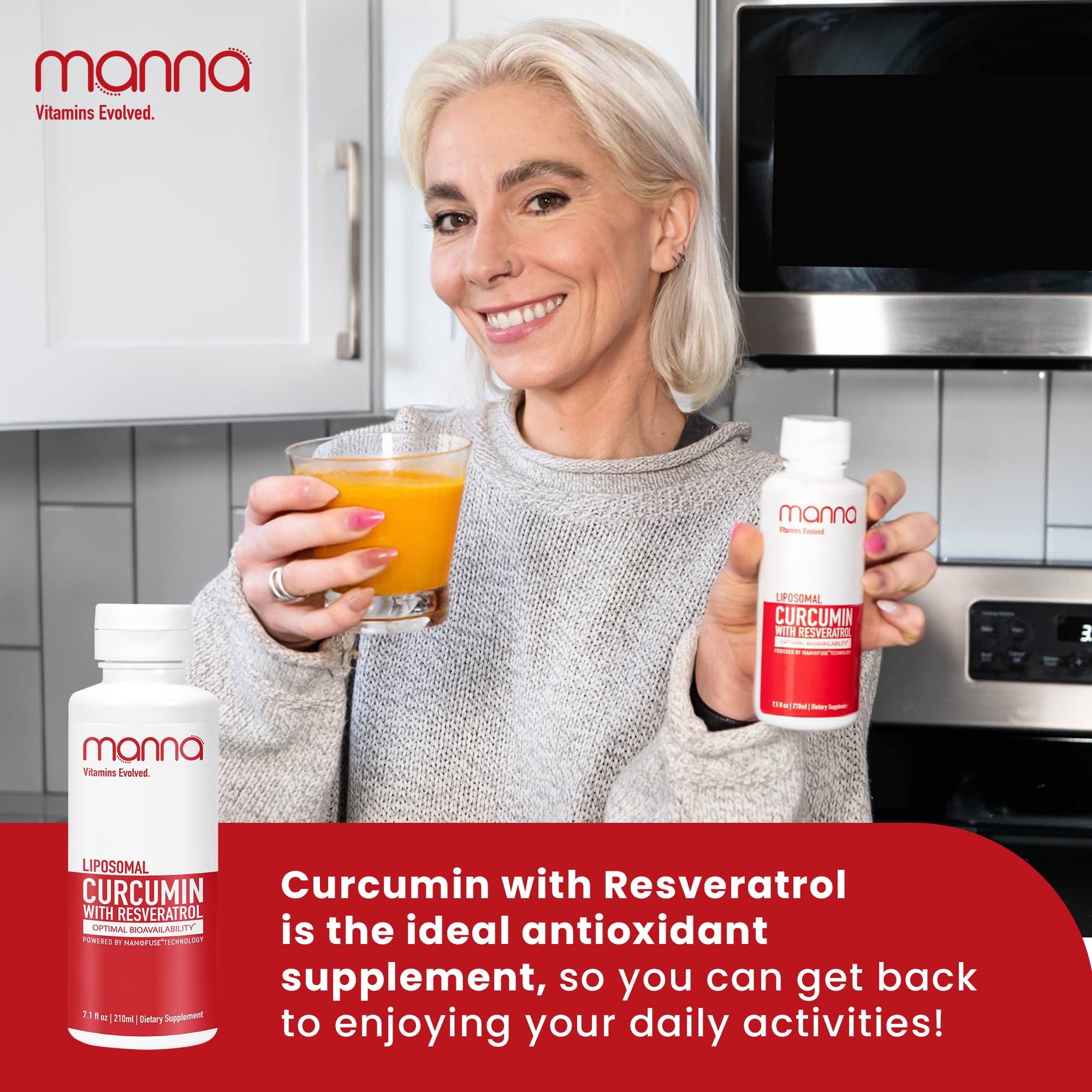 Detox and digestive support with curcumin and resveratrol
