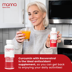 Detox and digestive support with curcumin and resveratrol
