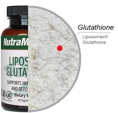 Illustration of detox and immune support from glutathione supplementation