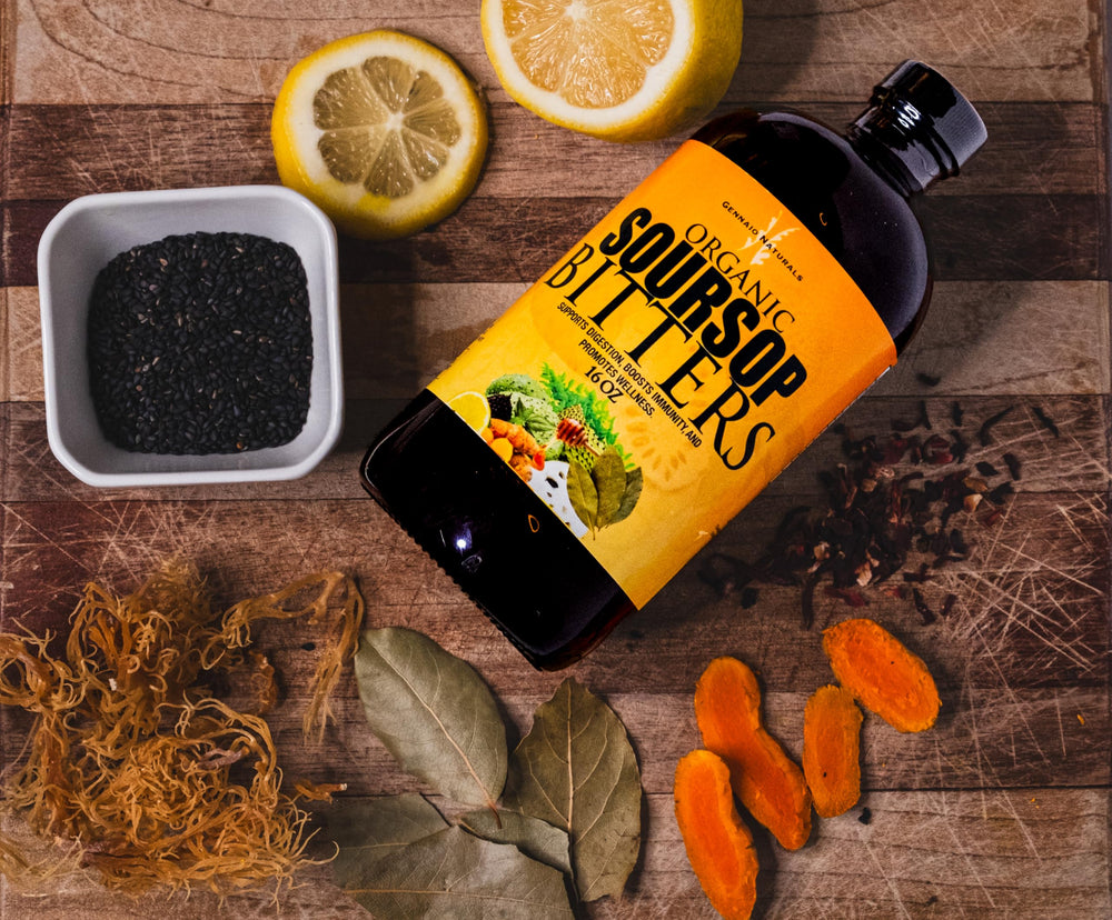 Detox and wellness concept illustrating herbal bitters benefits